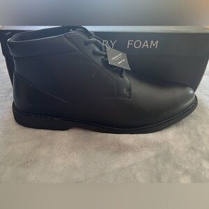 London Fog Black Chukka Boots